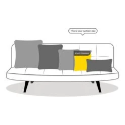 Chenille Diamond Ikat Natural Cushion Cover -Home Decor Shop 1000111675 alt06