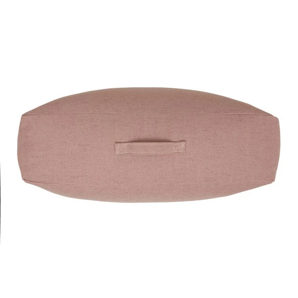 Global Blush Slub Floor Cushion 2 Global Blush Slub Floor Cushion - Image 2
