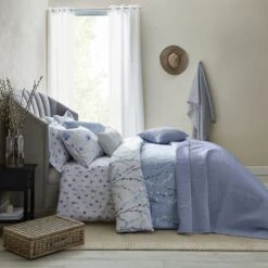 Bloom Floral Large Boudoir Quilted Cushion -Home Decor Shop 1000181977 alt05