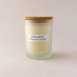Bergamot Soy Wax Blend Candle -Home Decor Shop 1000183227 alt03