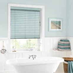 50mm Slats Blue Surf Venetian Blind 7 50mm Slats Blue Surf Venetian Blind -Home Decor Shop 30240823 alt02