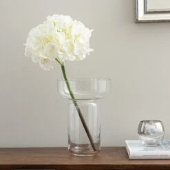 Artificial Cream Hydrangea Stem -Home Decor Shop 30243731