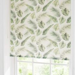 Voyager Green Leaf Moisture Resistant Daylight Roller Blind -Home Decor Shop 30437529 alt04