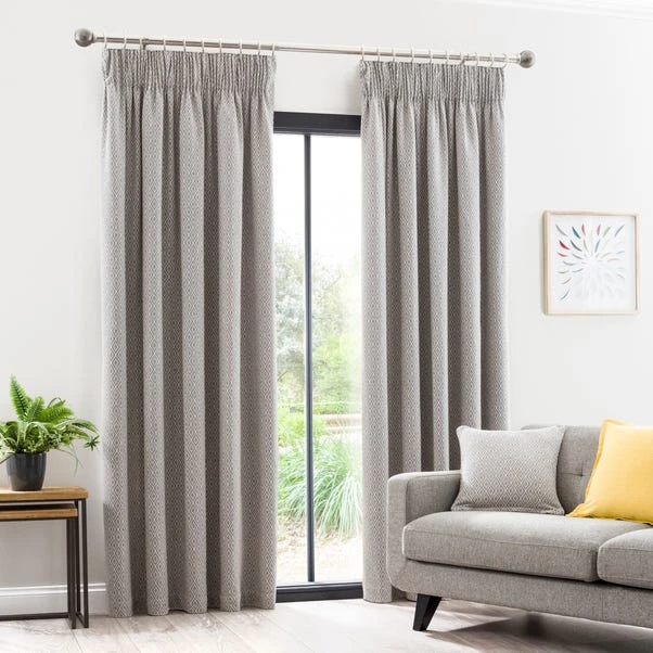Elements Oslo Pencil Pleat Curtains 18 Elements Oslo Pencil Pleat Curtains - Image 18