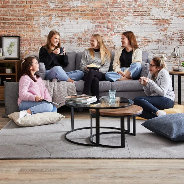 Easton Dobby Floor Cushion 12 Easton Dobby Floor Cushion - Image 12