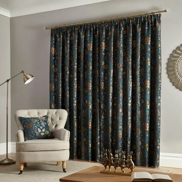 Betsy Chenille Jacquard Pencil Pleat Curtains 18 Betsy Chenille Jacquard Pencil Pleat Curtains - Image 18