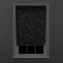 Glow In The Dark Stars Cordless Blackout Roller Blind -Home Decor Shop 30672563 alt06