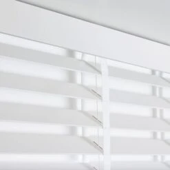 White 63mm Hardwood Venetian Blind 31 White 63mm Hardwood Venetian Blind -Home Decor Shop 30730110 alt04