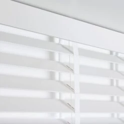 White 63mm Hardwood Venetian Blind 24 White 63mm Hardwood Venetian Blind -Home Decor Shop 30730111 alt04