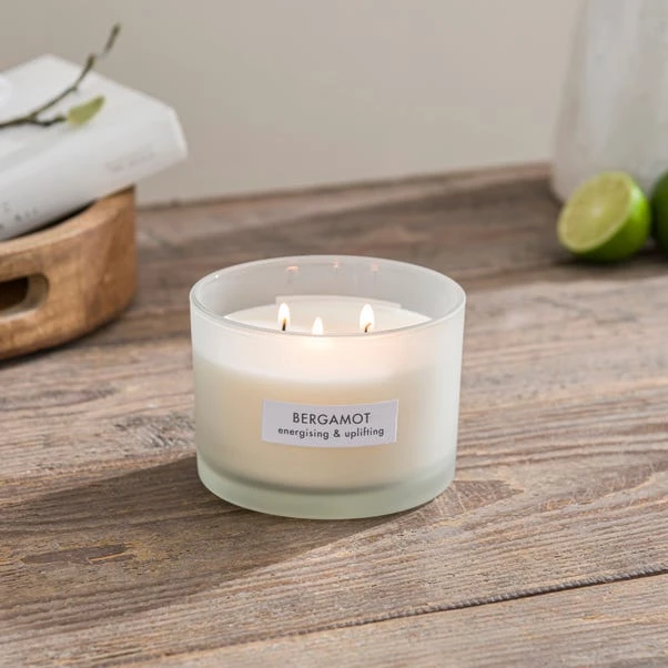 Bergamot Soy Wax Blend Multi Wick Candle 1 Bergamot Soy Wax Blend Multi Wick Candle
