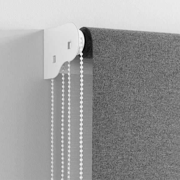 Luna Grey Blackout And Pollen Reducing Double Roller Blind 16 Luna Grey Blackout And Pollen Reducing Double Roller Blind - Image 16