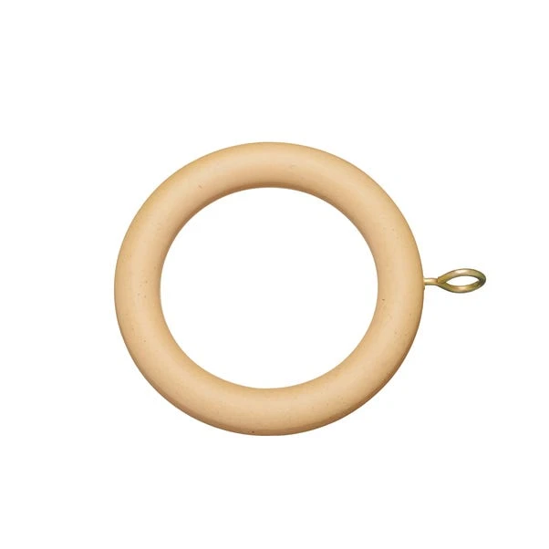 Enzo Fixed Wooden Curtain Pole With Rings 19 Enzo Fixed Wooden Curtain Pole With Rings - Image 19
