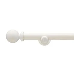Enzo Fixed Wooden Curtain Pole With Rings 26 Enzo Fixed Wooden Curtain Pole With Rings -Home Decor Shop 30735622 alt01