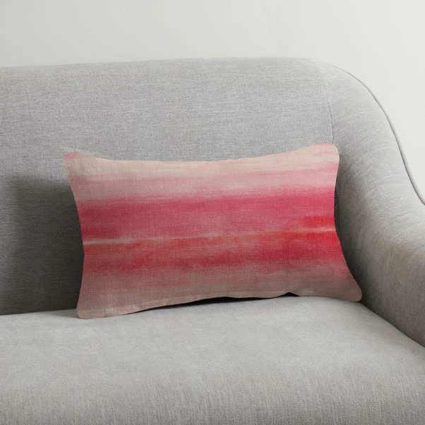 Washy Stripe 30x50cm Cushion Pink 1 Washy Stripe 30x50cm Cushion Pink