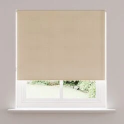 Marlie Natural Recycled Blackout Roller Blind 37 Marlie Natural Recycled Blackout Roller Blind -Home Decor Shop 30754406 alt02
