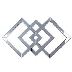 Diamond Luxe Smoked Wall Art 5 Diamond Luxe Smoked Wall Art -Home Decor Shop 30767168 alt02