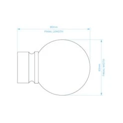 Hammered Effect Extendable Metal Eyelet Curtain Pole -Home Decor Shop 30768852 alt08