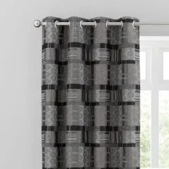 Prague Chenille Eyelet Curtains -Home Decor Shop 30769469