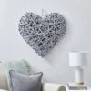 Large Wicker Heart Wall Art