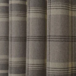 Highland Check Eyelet Door Curtains 10 Highland Check Eyelet Door Curtains -Home Decor Shop 30782291 alt02