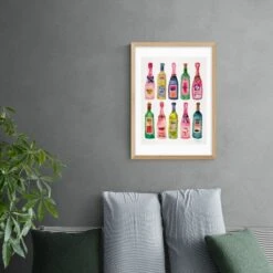 East End Prints Champagne Print -Home Decor Shop 30804986