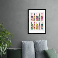 East End Prints Champagne Print -Home Decor Shop 30804989