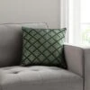 Velvet Geo Foil Cushion Cover