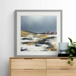 Dusk At Arran Framed Print