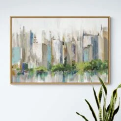 City Reflections Framed Print