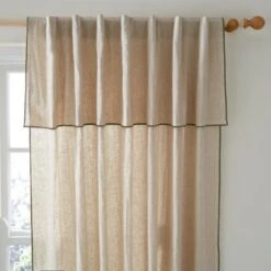 Arizona Hidden Tab Top Single Voile Panel