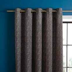 Natural History Museum Ditsy Coral Eyelet Curtains -Home Decor Shop 30810091