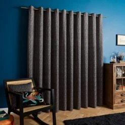 Natural History Museum Ditsy Coral Eyelet Curtains -Home Decor Shop 30810092 alt04