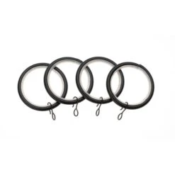 Universal Pack Of 4 19mm Curtain Rings 6 Universal Pack Of 4 19mm Curtain Rings -Home Decor Shop 30817653