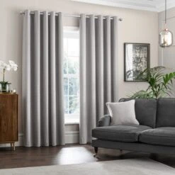 Melrose Eyelet Curtains -Home Decor Shop 30834450 alt01