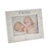 Bambino Resin Twins Photo Frame