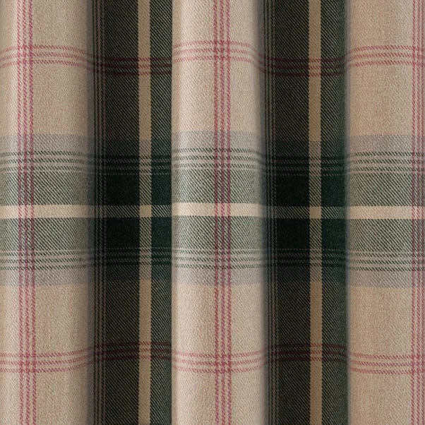 Highland Check Eyelet Curtains 5 Highland Check Eyelet Curtains - Image 5
