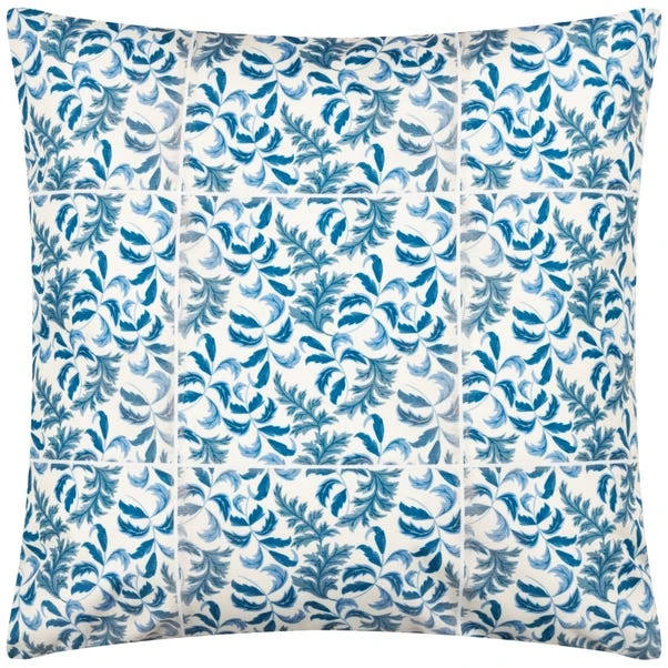 Paoletti Minton Tiles Large Outdoor Cushion 4 Paoletti Minton Tiles Large Outdoor Cushion - Image 4