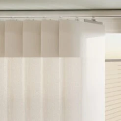 Sheer And Shade Cordless White Vertical Blind -Home Decor Shop 30846081 alt04