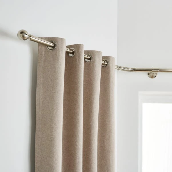 Ashton Metal Eyelet Bay Curtain Pole 12 Ashton Metal Eyelet Bay Curtain Pole - Image 12