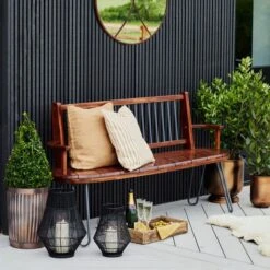 Portofino Curve Wirework Lantern -Home Decor Shop 30849532 alt04