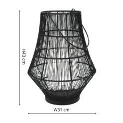 Portofino Curve Wirework Lantern -Home Decor Shop 30849533 alt02