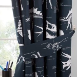 Fossil Forager Blackout Eyelet Curtains -Home Decor Shop 30861139 alt06
