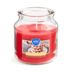 Raspberry Cloud Jar Candle -Home Decor Shop 30862615 alt03