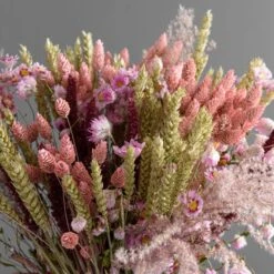 Dried Pink Phalaris Bouquet -Home Decor Shop 30864028 alt02
