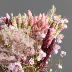 Dried Pink Phalaris Bouquet -Home Decor Shop 30864028 alt03