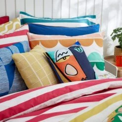 Elements Crewel Work Face Cushion -Home Decor Shop 30864070 alt08