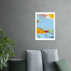 East End Prints Red Poppies Field Abstract I Framed Print 36 East End Prints Red Poppies Field Abstract I Framed Print -Home Decor Shop 30865413