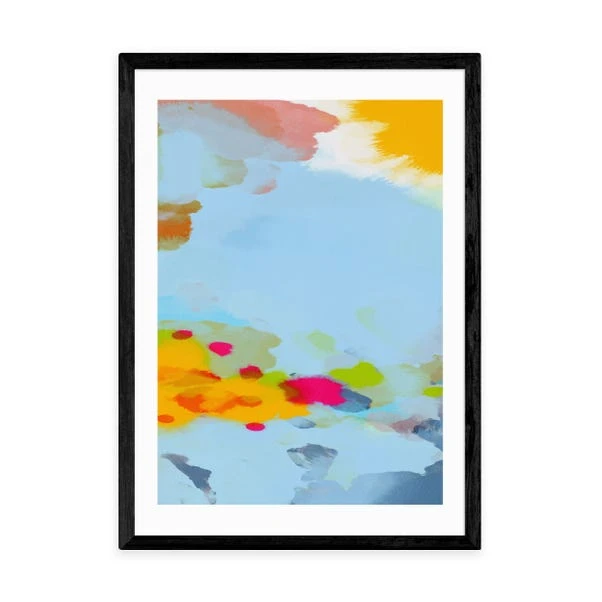 East End Prints Red Poppies Field Abstract I Framed Print 16 East End Prints Red Poppies Field Abstract I Framed Print - Image 16