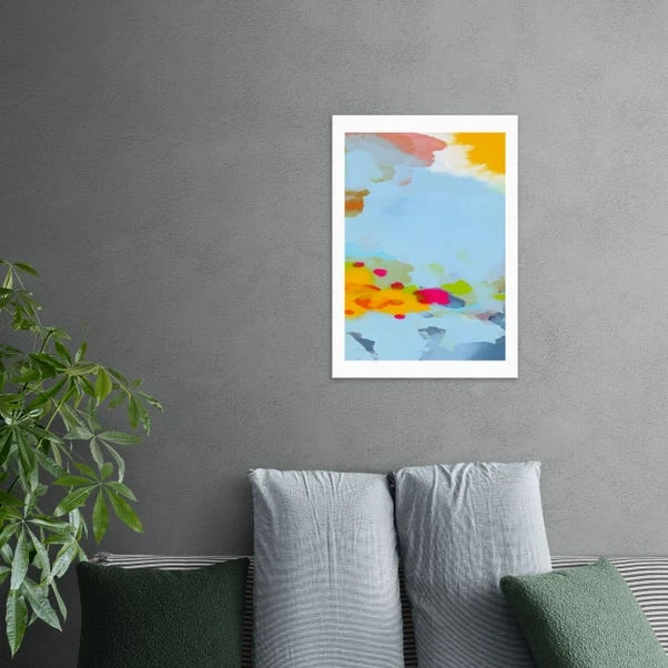 East End Prints Red Poppies Field Abstract I Framed Print 9 East End Prints Red Poppies Field Abstract I Framed Print - Image 9