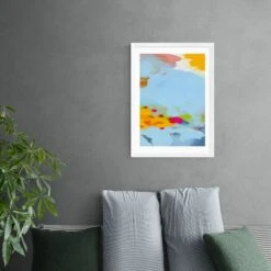 East End Prints Red Poppies Field Abstract I Framed Print 22 East End Prints Red Poppies Field Abstract I Framed Print -Home Decor Shop 30865420